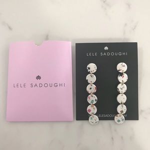 Lele Sadoughi Circle Garland Earring